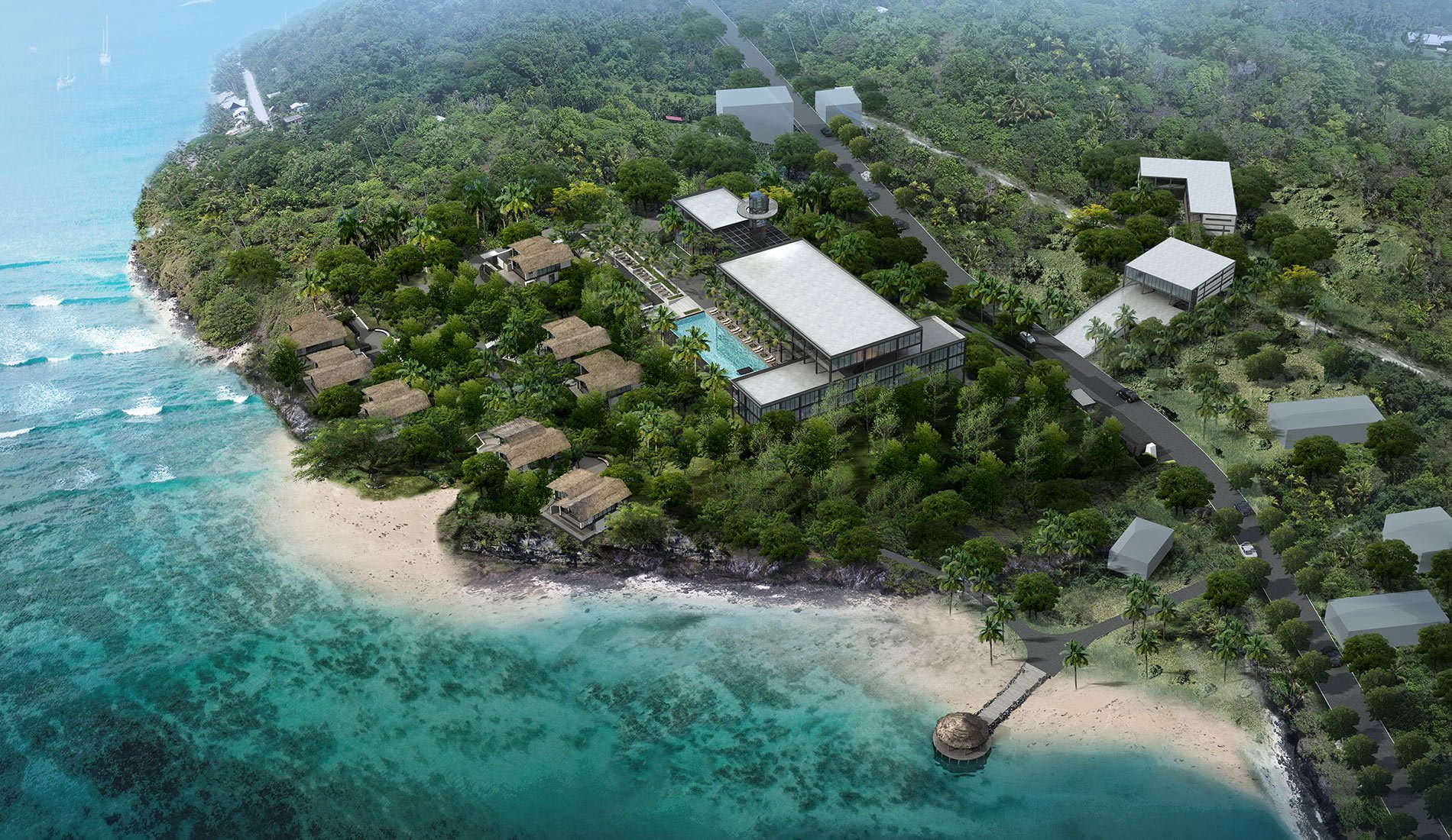 Palau Sunrise Sea View Landison Retreat 5-star